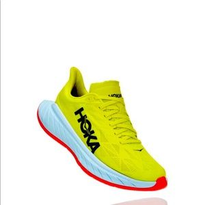 Hoka carbon x 2, Evening primrose/fiesta, like new
